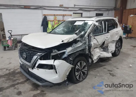 2021 Nissan Rogue Sv Intelligent Awd из США, поврежденный, VIN JN8AT3BB8MW217086